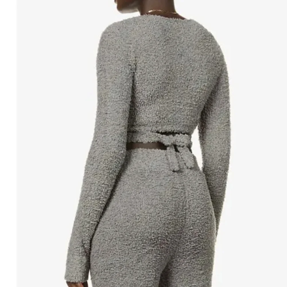 SKIMS Cozy Knit Wrap Top ~ NWT